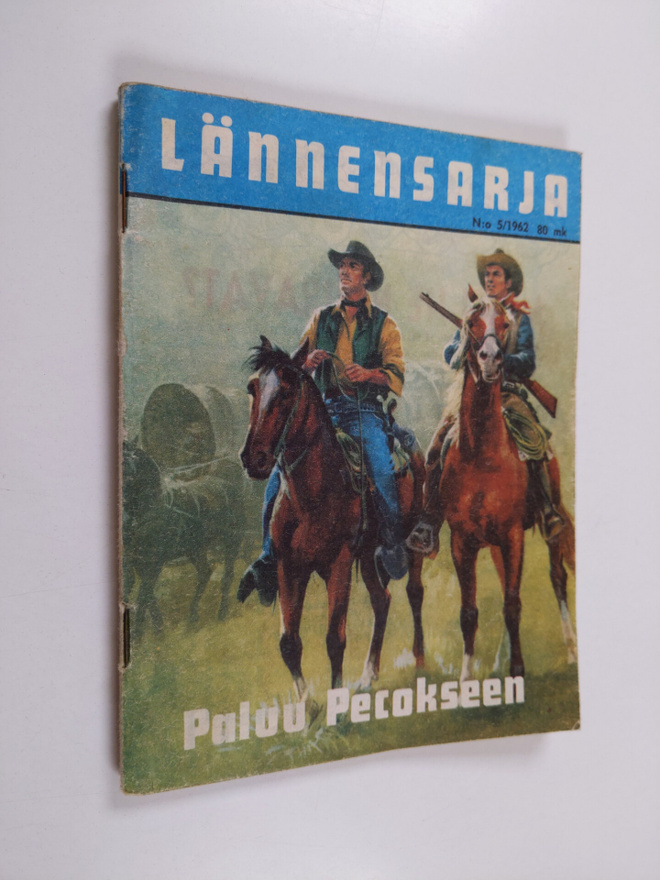 John Langley : Lännensarja 5/1962 : Paluu Pecokseen