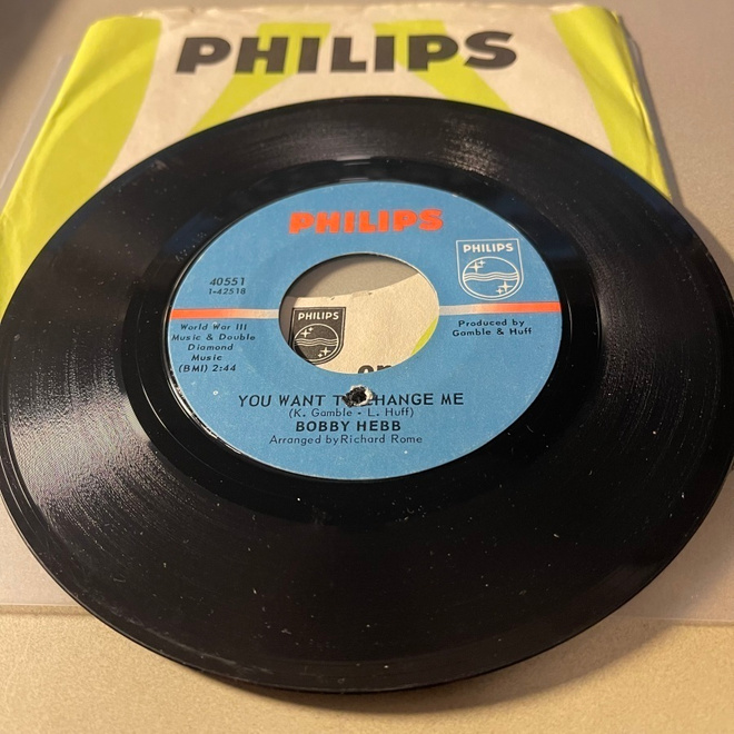 BOBBY HEBB: You Want to Change Me * Dreamy * USA 1968