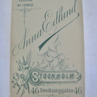 VANHA CDV Valokuva Sairaanhoitaja KIVA Kaulamerkki 1900-l - pikkukuva 3
