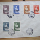 Itä-Karja Mannerheim merkit FDC-kuorella Kenttäpostikonttori - pikkukuva 1