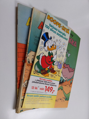 Walt Disney : Aku Ankka nrot 4, 28 ja 47/1993