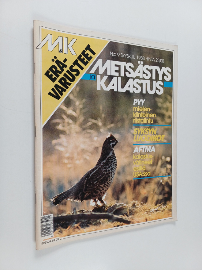 Metsästys ja kalastus 9/1988