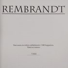 Christopher Wright : Rembrandt (numeroitu, pahvikotelossa) - pikkukuva 3