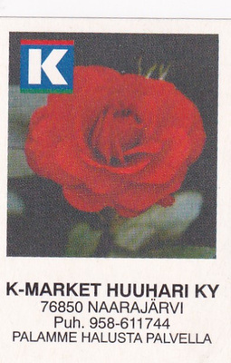 Naarajärvi, K-Market Huuhari Ky    , 8/12