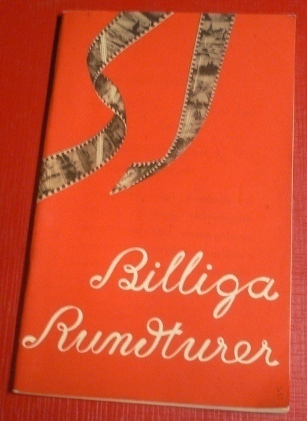 Billiga Rundturer   v. 1938  Rengasmatkoja