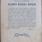 Dana Chambers: Kumpi kuoli ensin, Suomen kirja 1944. 218 s. - pikkukuva 2