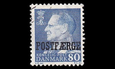 Tanska PF_42 o Frederik IX 80 öre (1967)