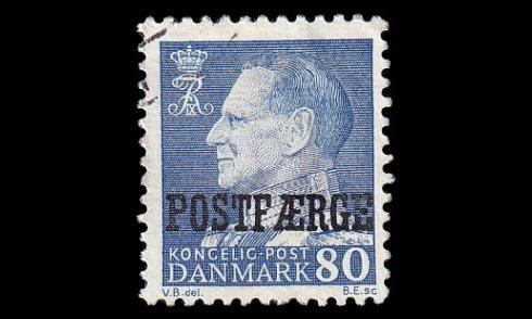 Tanska PF_42 o Frederik IX 80 öre (1967)