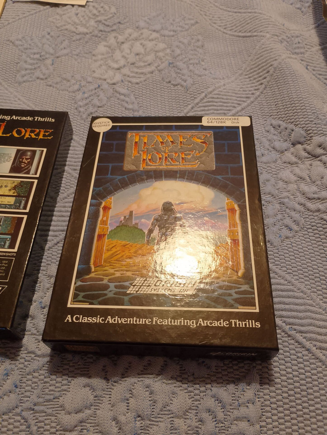 Times of Lore C64 Disk CIB