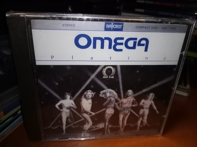 CD OMEGA  :  PLATINA 1977-1987 (UUSI) SIS POSTIKULU