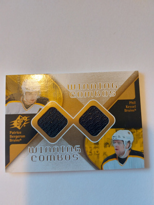 07-08 SPx Winning Combos #WCBK Patrice Bergeron/Phil Kessel