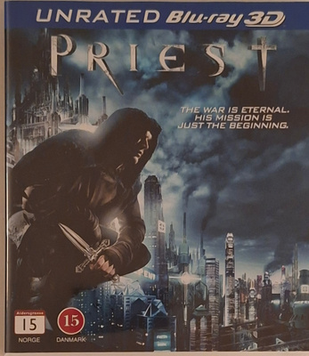 PRIEST UNRATED 3D BLU-RAY