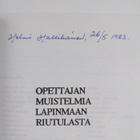Helmi Hallikainen : Opettajan muistelmia Lapinmaan Riutul... - pikkukuva 3