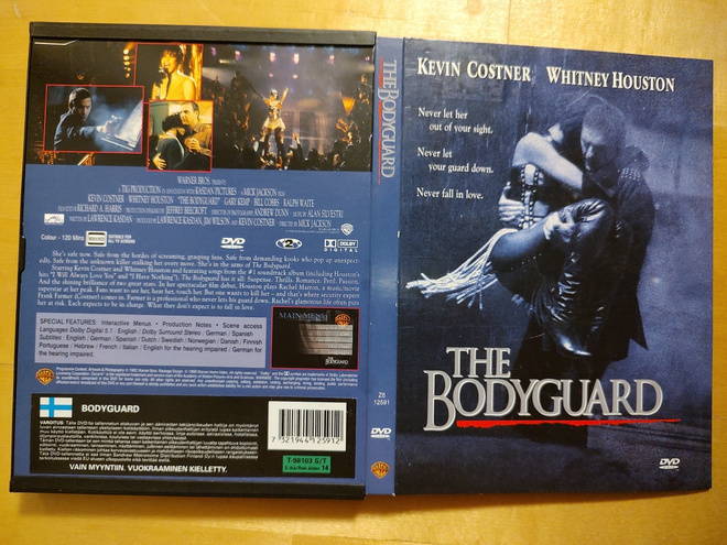 The Bodyguard DVD
