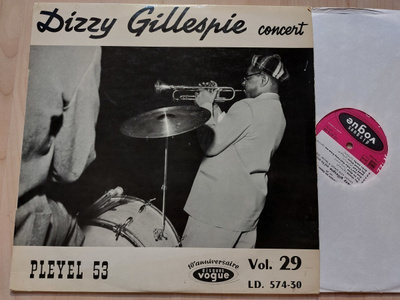 DIZZY GILLESPIE – CONCERT PLEYEL 53 orig. FRA 1962 LP