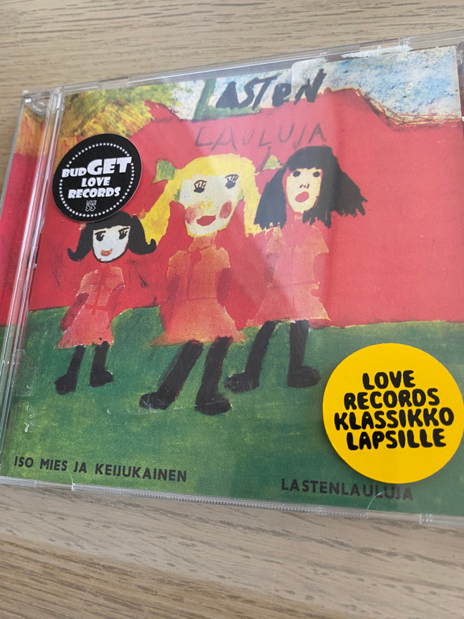 Love records lastenlauluja: Iso mies ja keijukainen