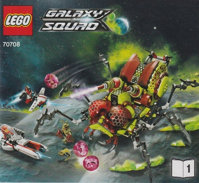 Lego 70708 ohjekirja - Dalaxy squard
