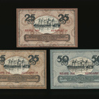 Saksa Notgeld 2 x 25, 50 Pfennig, Dresden 1918-20 - pikkukuva 1