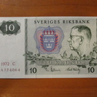 SWEDEN 10 KR 1972 KL9-10 - pikkukuva 1