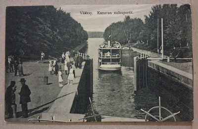 Vääksy: Kanava ja sulkuportit *** (1905)