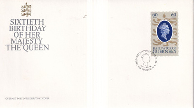 Guernsey , Sixtieth Birthday , e256