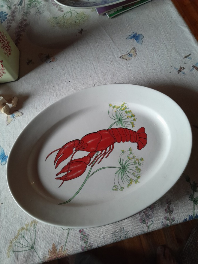soikea rapu lautanen