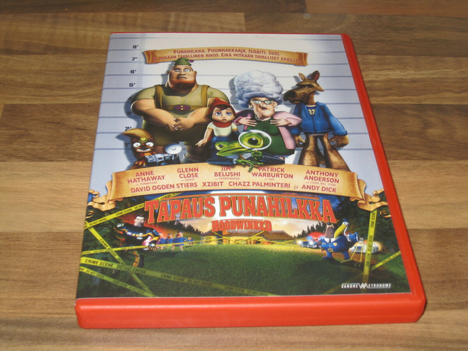 Tapaus Punahilkka dvd