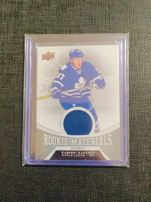 Kasperi Kapanen - 16-17 UD Rookie Materials