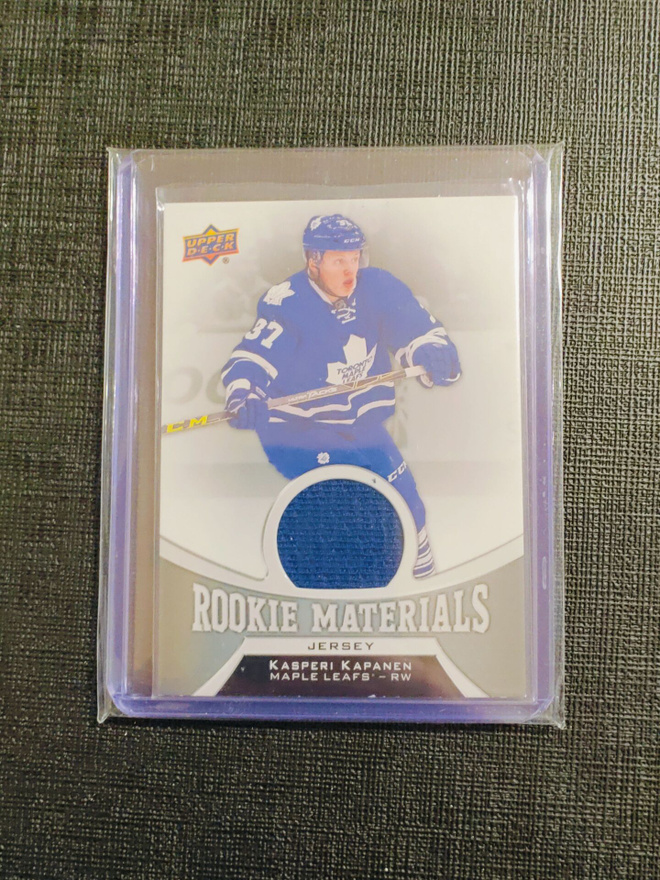 Kasperi Kapanen - 16-17 UD Rookie Materials