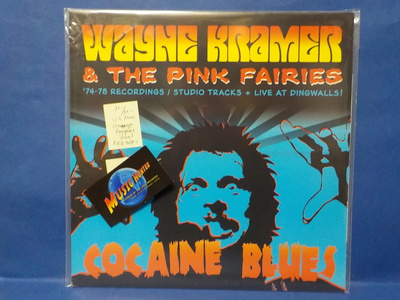WAYNE KRAMER & THE PINK FAIRIES - COCAINE BLUES M-/M- LP