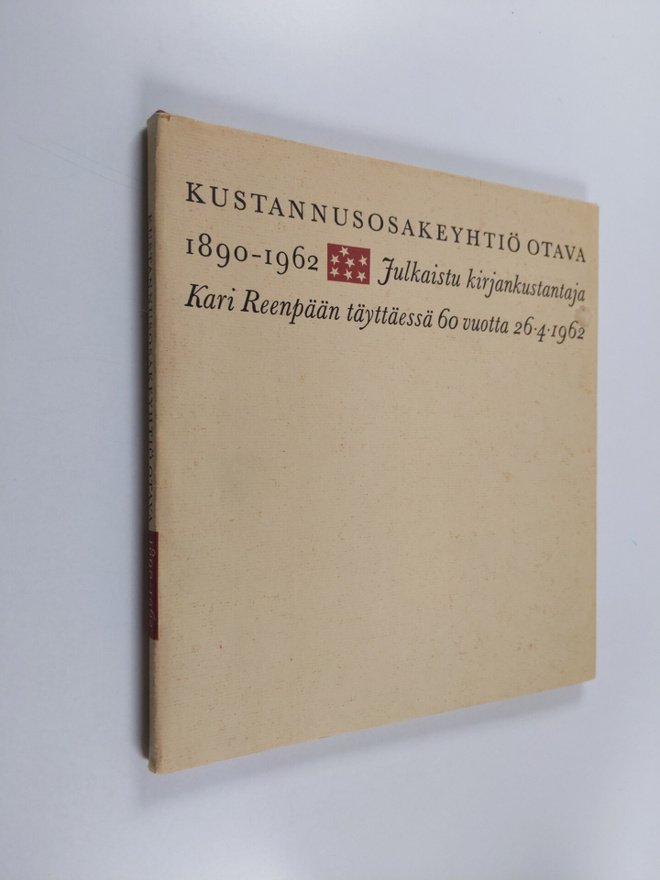 Kustannusosakeyhtiö Otava 1890-1962 : julkaistu kirjankus...