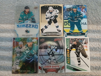 Erik Karlsson x 6kpl / San Jose Sharks