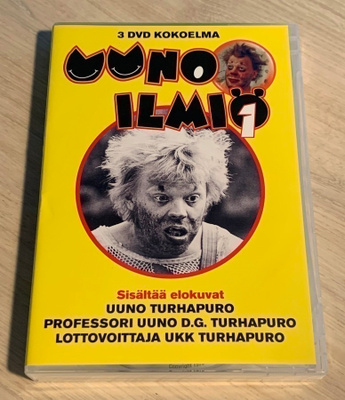 Uuno Turhapuro -kokoelma (1973-1975) 3DVD