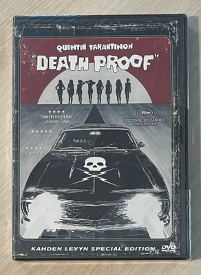 Quentin Tarantino: DEATH PROOF (2DVD) Kurt Russell (UUSI)