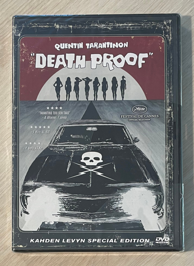 Quentin Tarantino: DEATH PROOF (2DVD) Kurt Russell (UUSI)