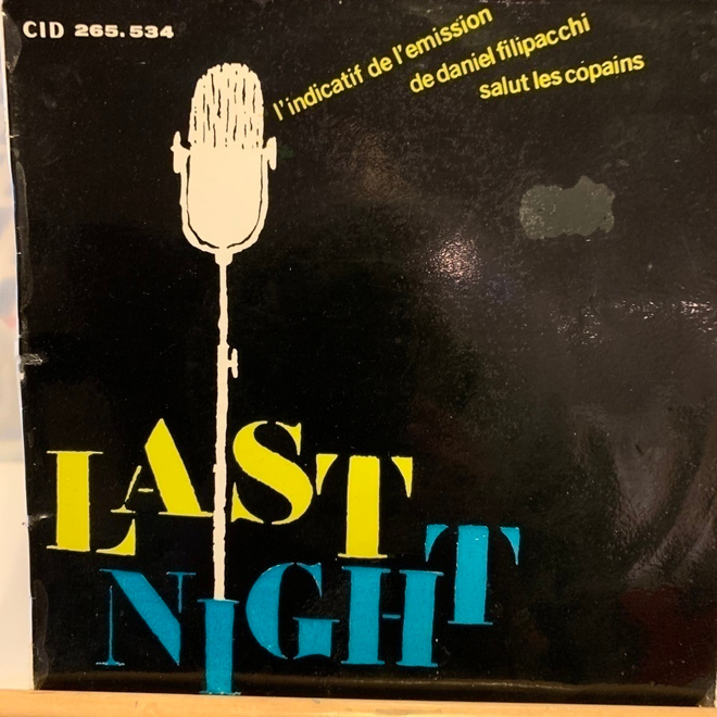 LES BARONS: Last Night - EP  **RAUTALANKAA* FRA 1961
