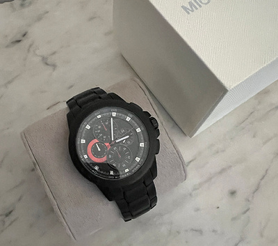 Michael Kors Ryker musta miesten rannekello