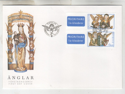 Ruotsi1987 Joulu FDC