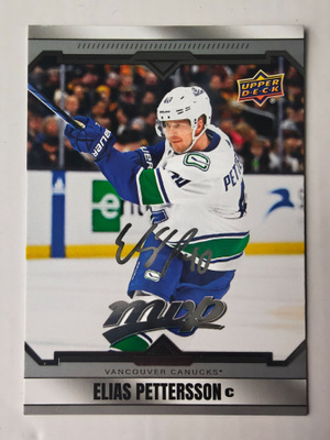 Elias Pettersson 2024-25 MVP Silver Script