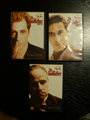 Kummisetä I, II & III DVD