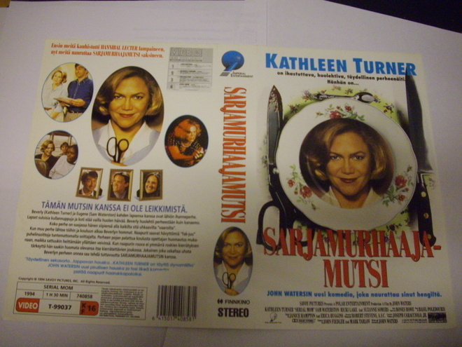 Vhs kansipaperi Fix - SARJAMURHAAJAMUTSI (Sis.postikulut)