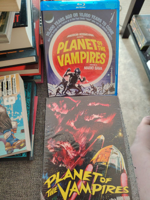 Mario Bava Planet Of Vampires slipcasella (Region A)