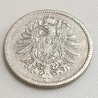 Saksa 1 Mark 1875A, Wilhelm I, hopeakolikko - pikkukuva 4