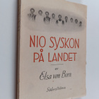 Elsa von Born : Nio syskon på landet - pikkukuva 1