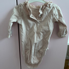 Newbie vaaleanpunainen röyhelö body koko 62 - pikkukuva 2