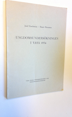 Josef Esselström : Ungdomsundersökningen I Vasa 1954