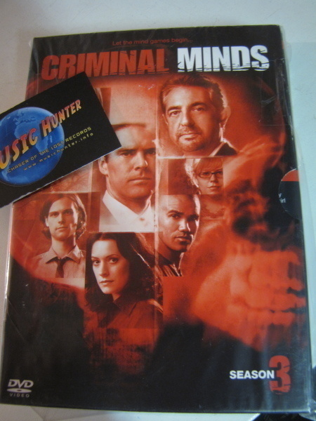 CRIMINAL MINDS - 3.TUOTANTOKAUSI DVD BOX .