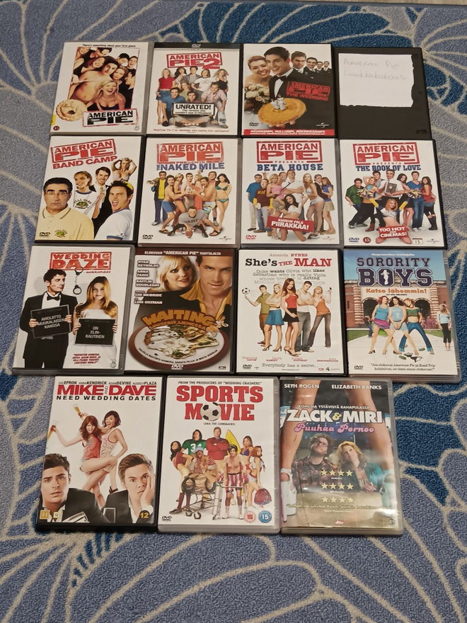 American Pie + Muita Komedioita Paketti DVD