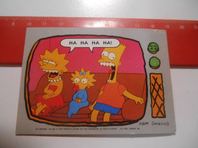 K16 Topps Simpsons purkkakuva # 22