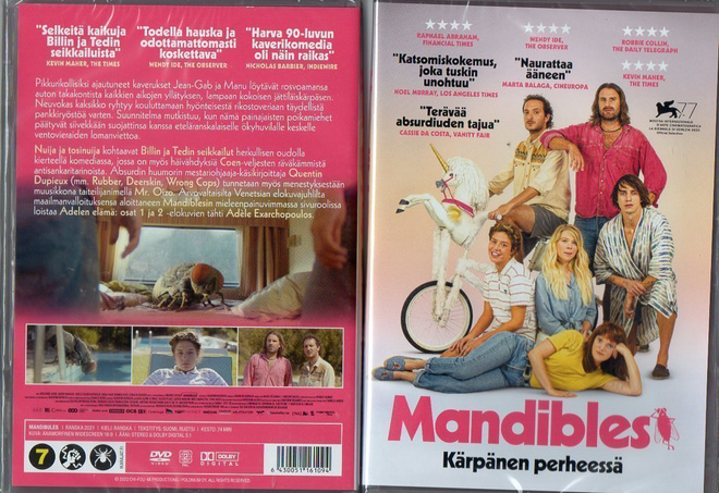 mandibles kärpänen perheessä	(83 767)	UUSI	-FI-	DVD	suomik.